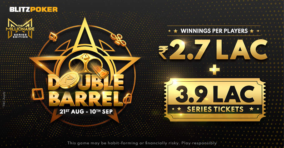 BLITZPOKER’S Double Barrel Is Offering Double Rewards