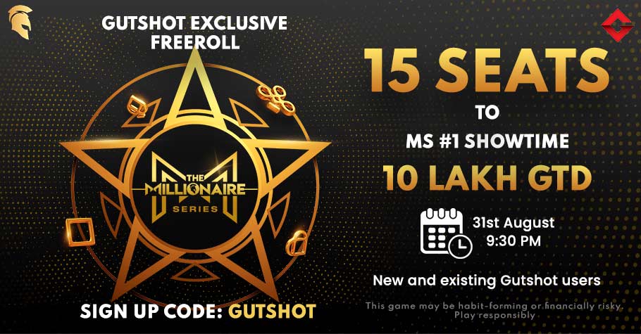 Gutshot’s Exclusive Freeroll Is Your Entry Into The Millionaire Series