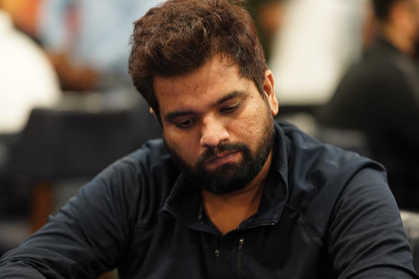 Vivek Singh bubbled the Colossus Aug 2022 Main Event