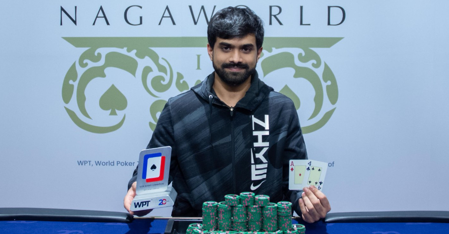 WPT Prime Cambodia 2022: Shardul Parthasarathi Ships SHR