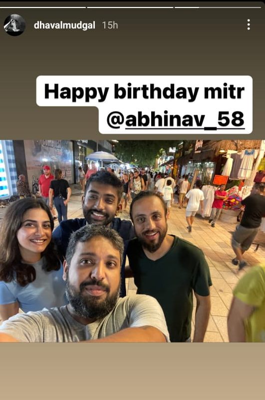 Abhinav Iyer’s Birthday Celebration Was A Glitzy Affair 