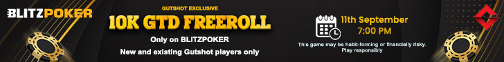 Get Ready For Gutshot’s Exclusive Freeroll On BLITZPOKER