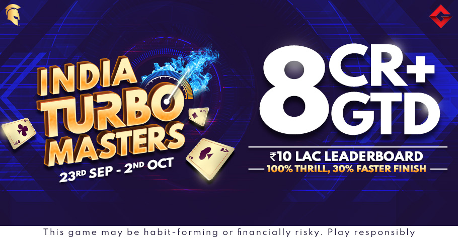 Spartan Poker’s India Turbo Masters Returns With A Bang