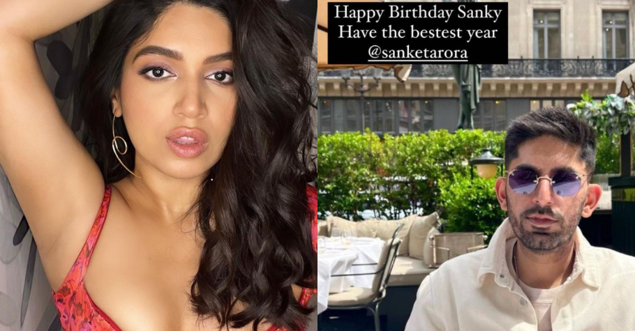 Bollywood Diva Bhumi Pednekar Wishes Sanket Arora On His Birthday