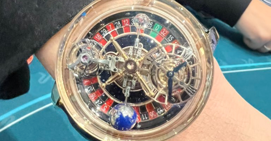 This Astronomia Casino Watch Is Every Roulette Lover’s Dream