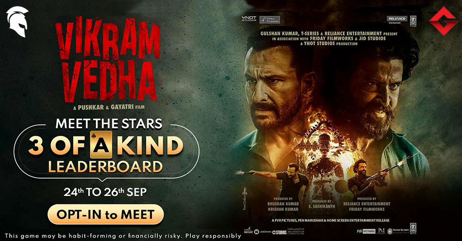 Spartan Poker Partners With Bollywood Flick Vikram Vedha