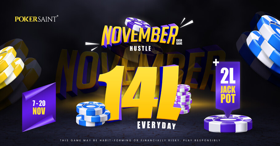 PokerSaint November Hustle