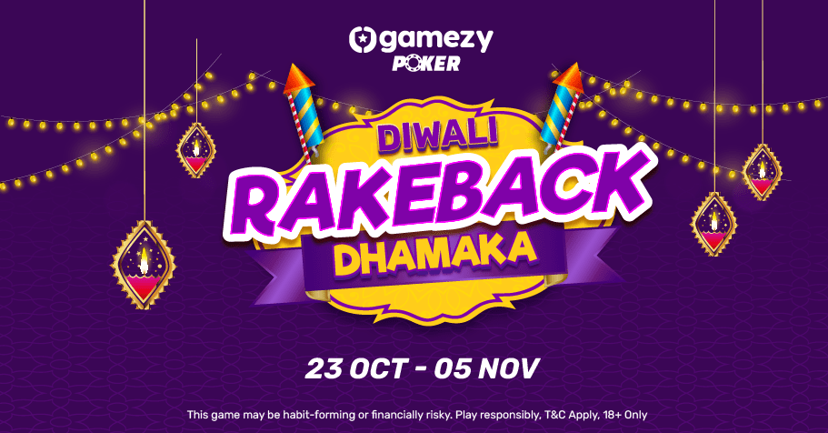 Gamezy Poker’s Rakeback Fest Is A Rainfall Of Rewards