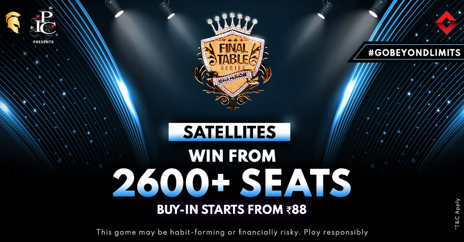 Win Tickets To FTS Tourneys Via Mega Sattys On Spartan Poker