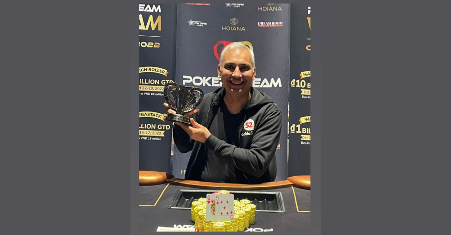Kunal Patni Wins Poker Dream Vietnam 2022 Mystery Bounty