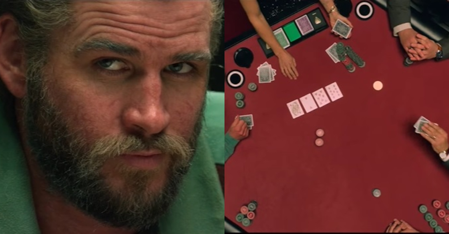 Poker Face Trailer: The Liam Hemsworth Flick Is A Cliff-Hanger