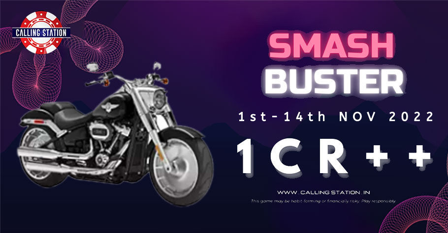 Win Harley Davidson Fat Boy in Calling Station's SMASH BUSTER Series