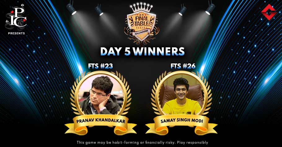 FTS 5.0 Day 5: Samay Singh Modi Continues His Winning Streak