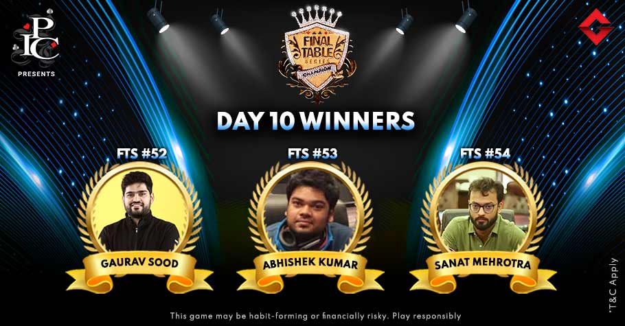 FTS 5.0 Day 9: Gaurav Sood And Sanat Mehrotra Among The Top Finishers