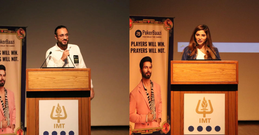 Abhishek Goindi And Muskan Sethi Turn Guest Speakers At IMT Ghaziabad