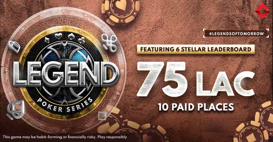 Spartan Poker’s Legend Offers Six Leaderboards Worth 75 Lakh