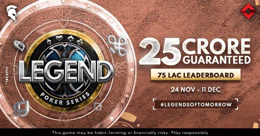 Spartan Poker’s Legend Offers 25+ Crore GTD