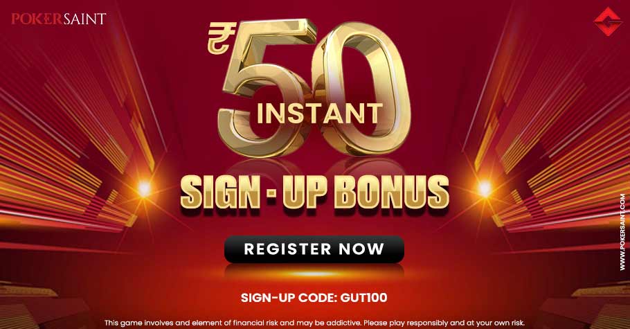Don’t Miss PokerSaint’s Sign Up Offer!
