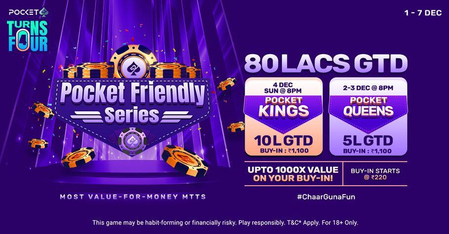 Pocket52’s Pocket Friendly Series Offers 80 Lakh GTD!
