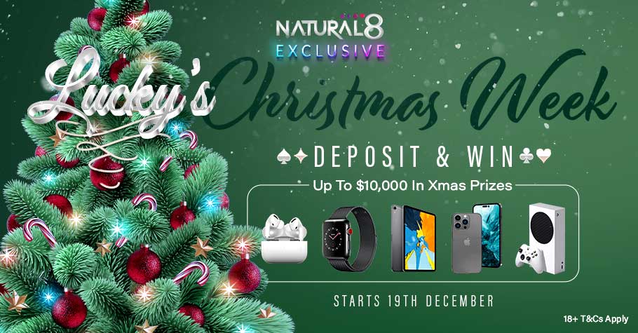 Win Amazing Christmas Gifts With Natural8’s Lucky’s Christmas Week