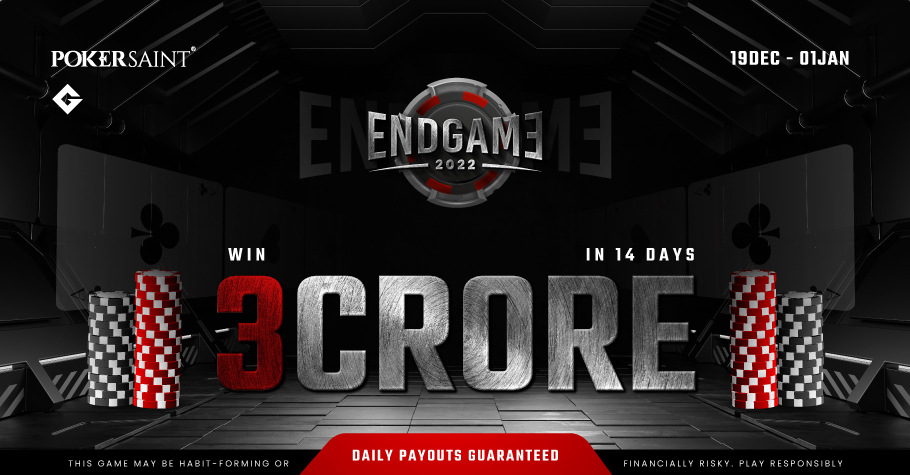 PokerSaint’s End Game Has 3 Crore On Offer