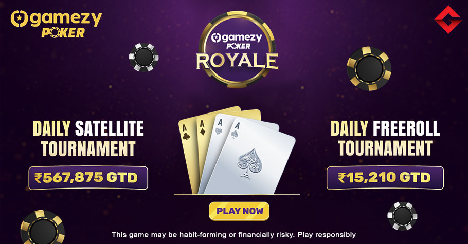 Grind In Gamezy Poker’s Marquee Tournaments With Just 22