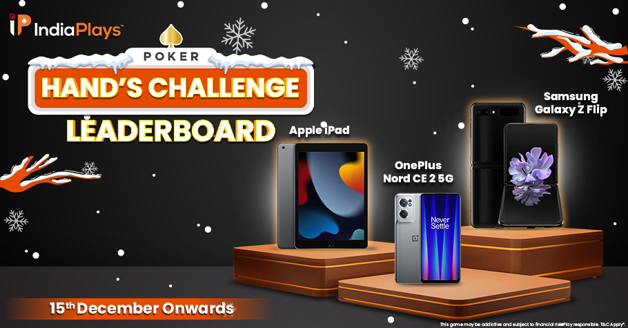 Grab Amazing Rewards With IndiaPlays’ Hands Challenge