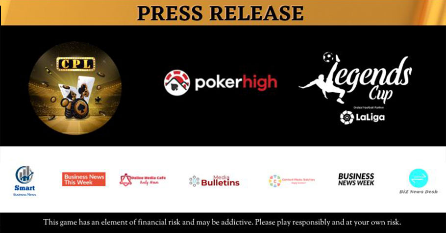 PokerHigh Ties Up With Legends Cup 2023 For Corporate Poker League