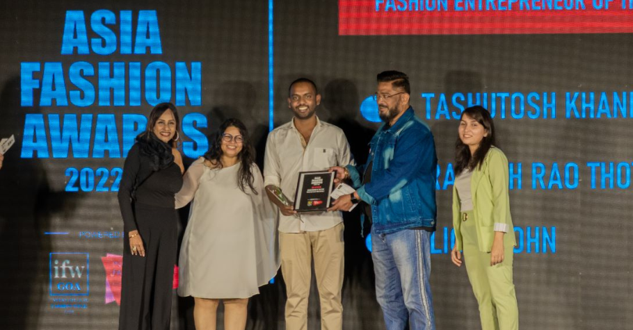 Ramesh Rao Thotapalli Awarded At The Asia Fashion Awards