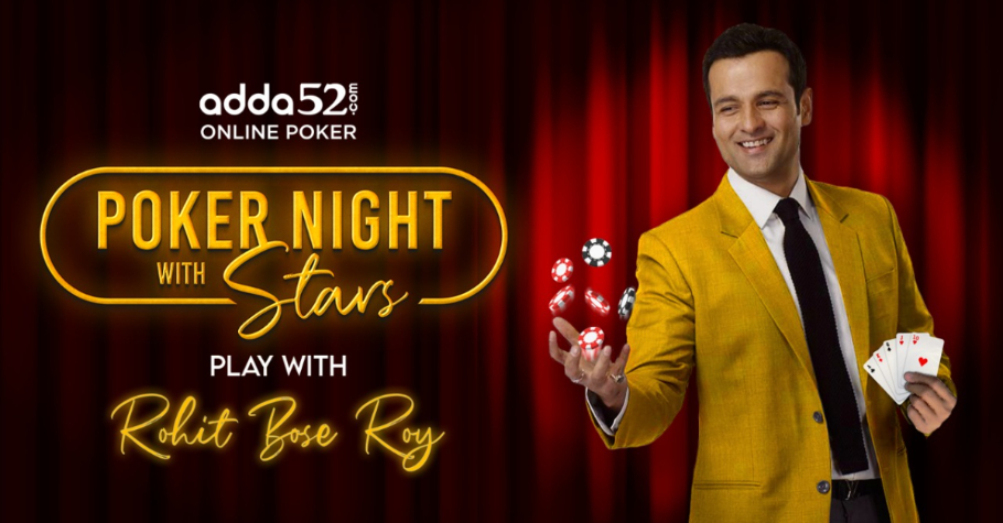 Rohit Bose Roy Joins The Fifth Edition Of Poker Night With Stars