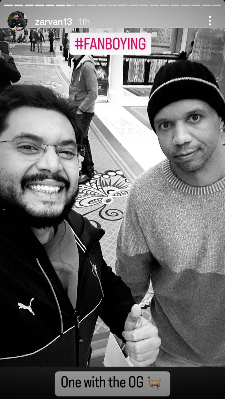 Photo Of The Day: Zarvan Tumboli’s Fanboy Moment With Phil Ivey