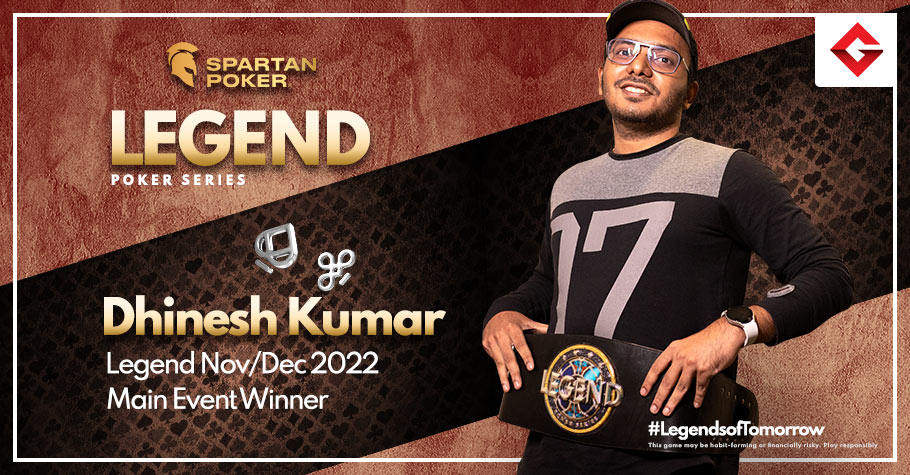 Dhinesh Kumar: The Legend Winner Spills The Beans