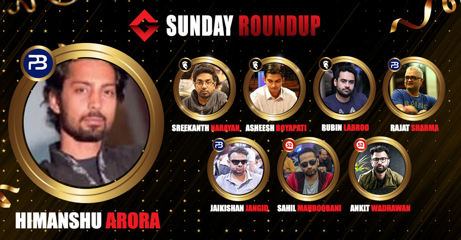 Himanshu Arora Nails PokerBaazi’s Moneymaker For 14 Lakh