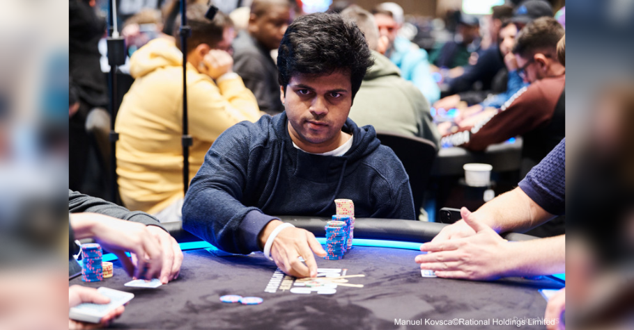 Sriharsha Doddapaneni Will Enter Day 3 Of The BSOP Bahamas ME As Chip Lead