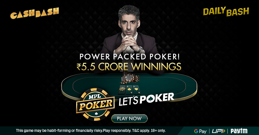 Win From 5.5 Crore In Cash Action On MPL Poker