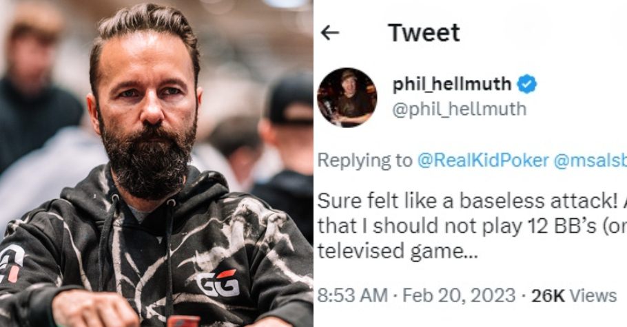 Daniel Negreanu SLAMS Phil Hellmuth For His Poor Cash Game Play