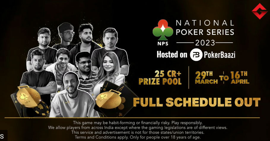 National Poker Series 2023 Schedule Is Out!