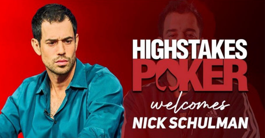 Nick Schulman Is PokerGo's New High Stakes Poker Commentator