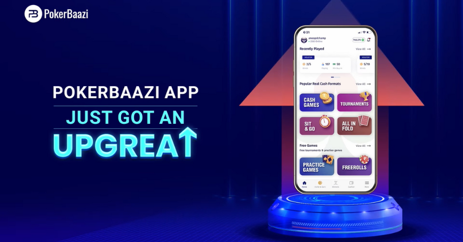 PokerBaazi Rolls Out Its New App Update With PokerBaazi 3.0