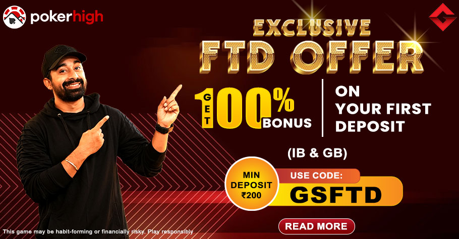 Grab PokerHigh’s Gutshot Exclusive FTD Offer Now!
