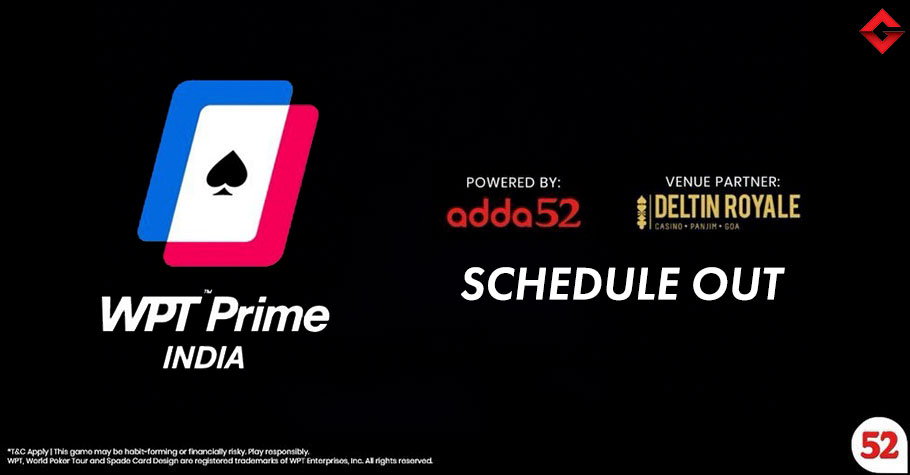 WPT Prime India 2023 Schedule is Out
