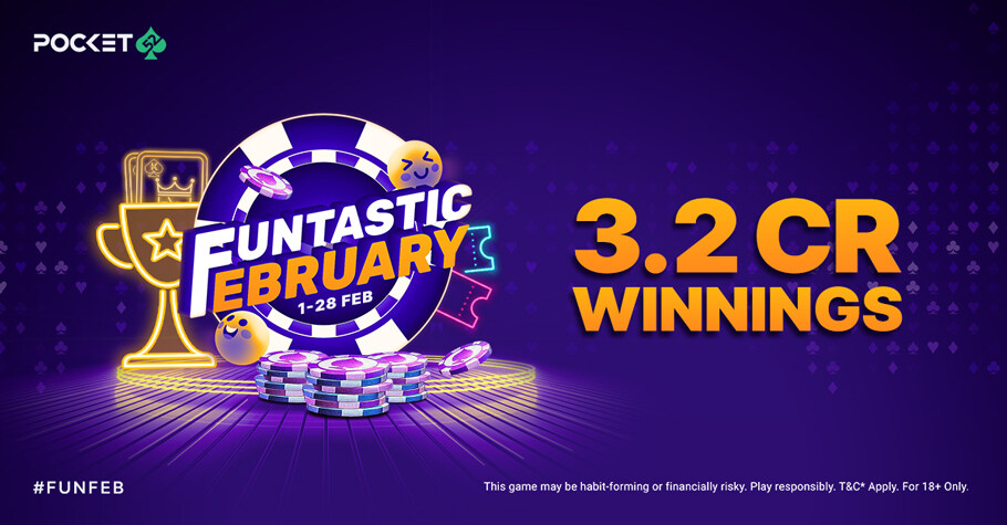 Pocket52 Funtastic February ₹3.2 Crore Winnings