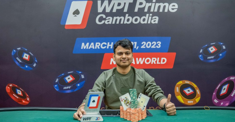 WPT Prime Cambodia 2023: Alok Birewar Ships Deepstack NLH Freezeout