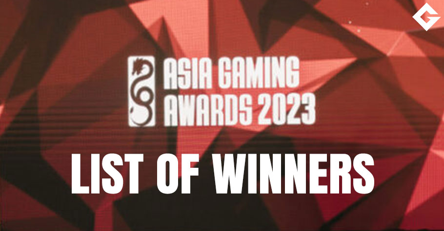 Asia Gaming Awards 2023 Winners Announced