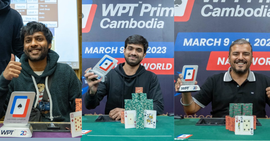 WPT Prime Cambodia 2023: Deepankur Gupta, Shardul Parthasarathi And Mahesh Shyamsundar Nail Titles