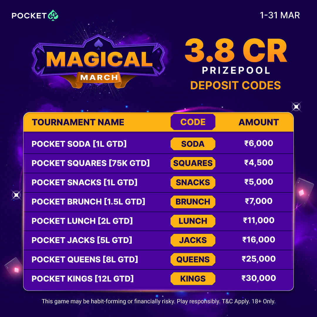 Win Big With Pocket52's Magical March!