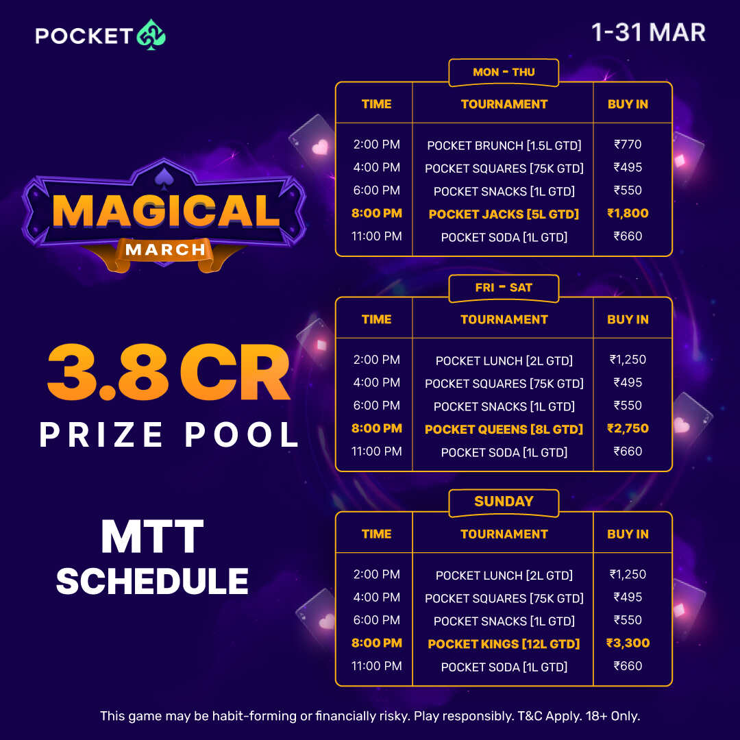 Win Big With Pocket52's Magical March!