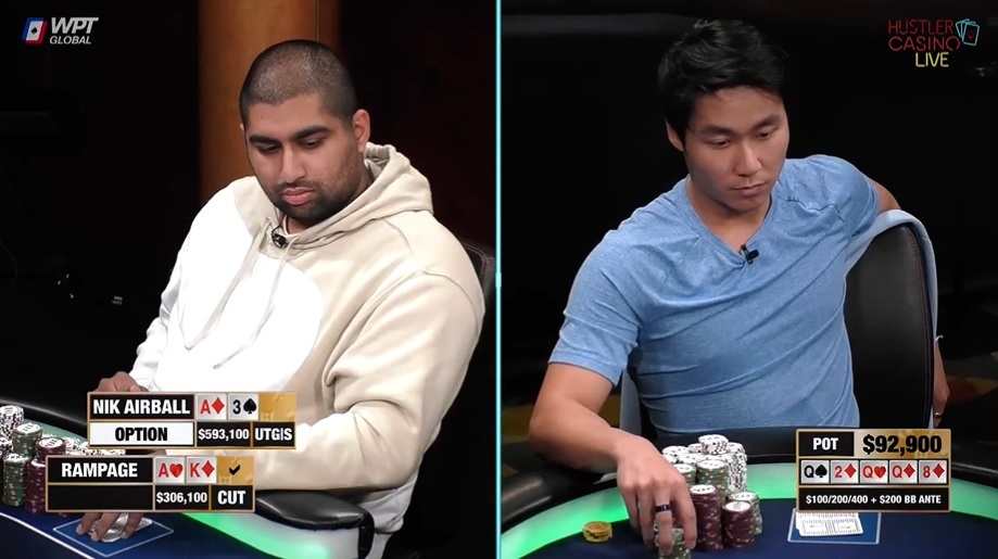 Rampage Poker’s Hero Call Fucked Nik Airball’s Bankroll (Down by $760K)