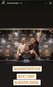 APT Phu Quoc 2023: Dhaval Mudgal Wins Event 20 Like A Boss!