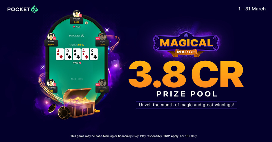 Win Big With Pocket52's Magical March!